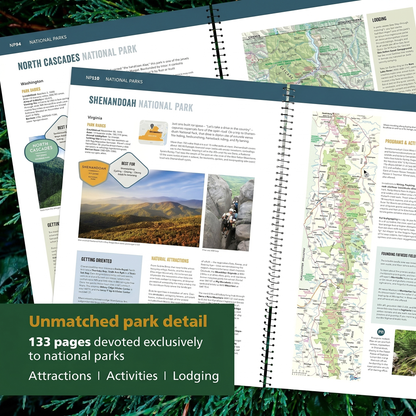 Road Atlas & National Park Guide 2027: United States, Canada, Mexico